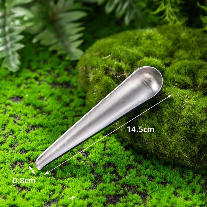 Stainless Steel Bird Food Adding Spoon