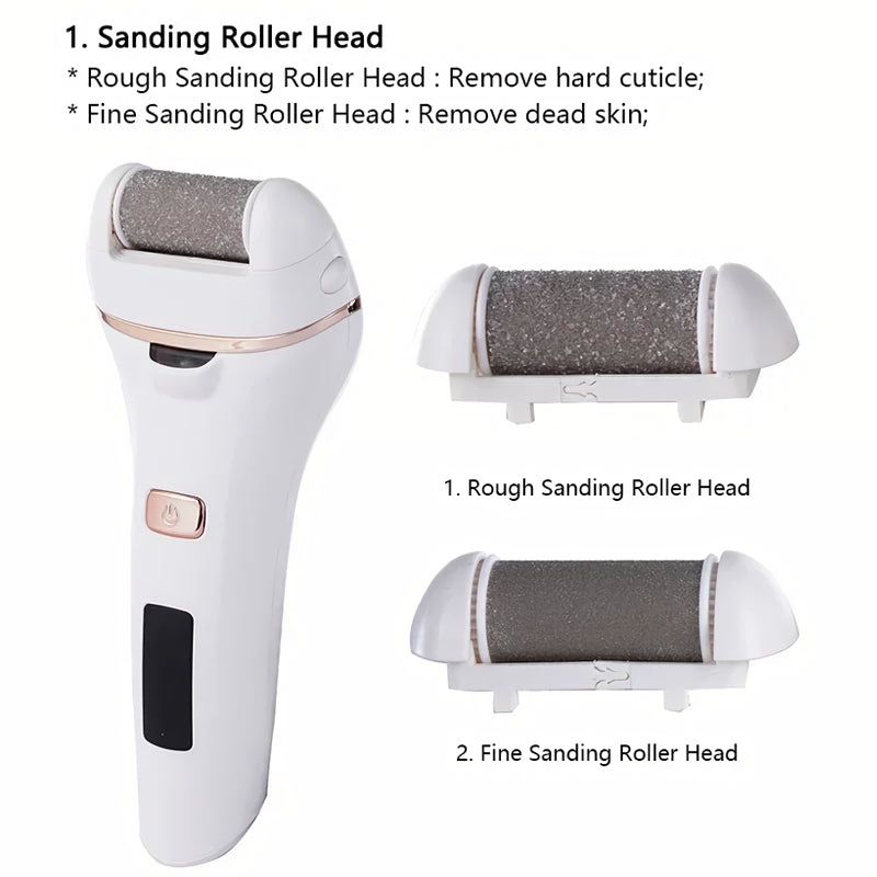 4-IN-1 Electric Lady Shaver and Foot Callus Remover