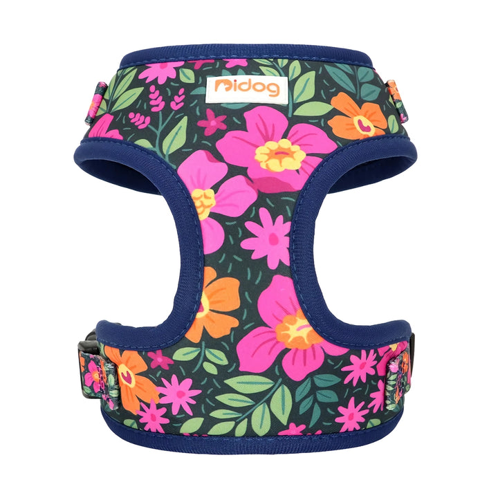 Cactus Print Mesh Nylon Dog Harness Vest – Soft & Padded for Small to Medium Pets