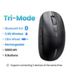 color: Tri-Mode Black Mouse