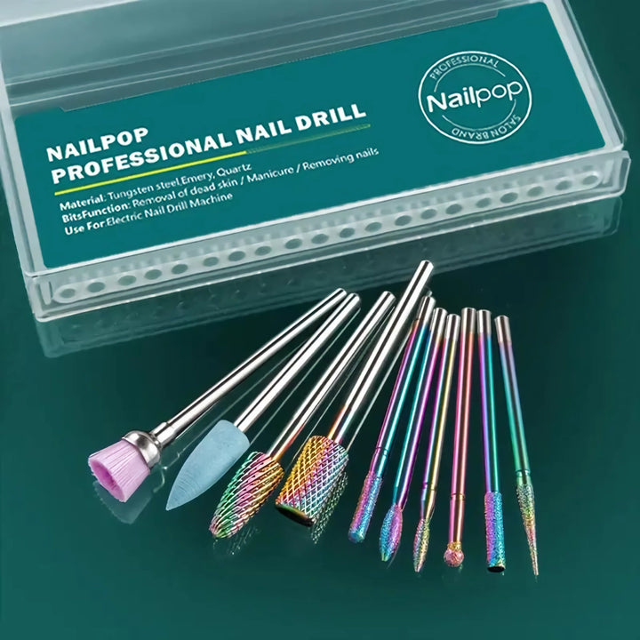 Professional Nail Drill Bits Set for Electric Manicure Machine