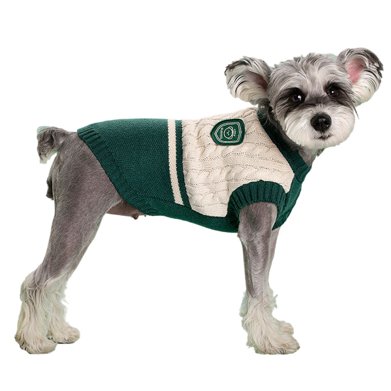 College Style Pet Sweater