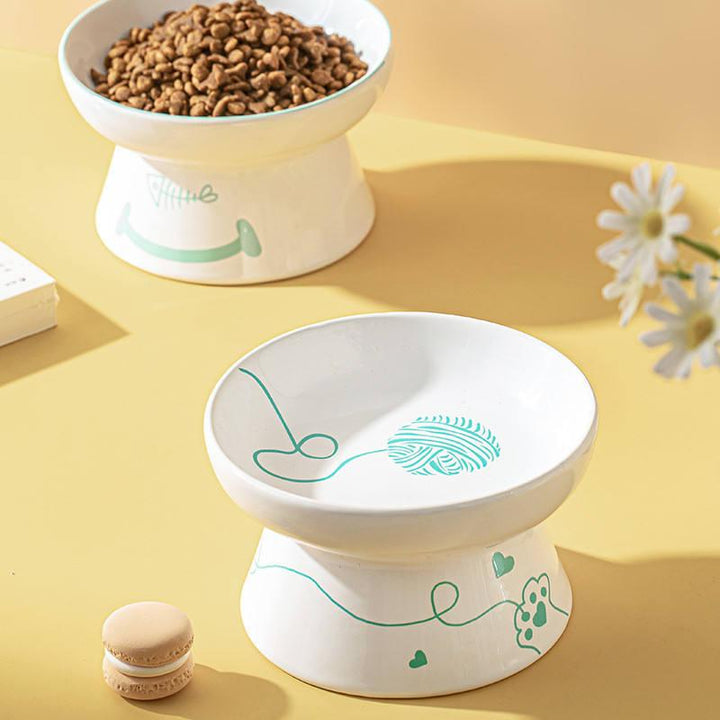 Elevated Ceramic Pet Bowl