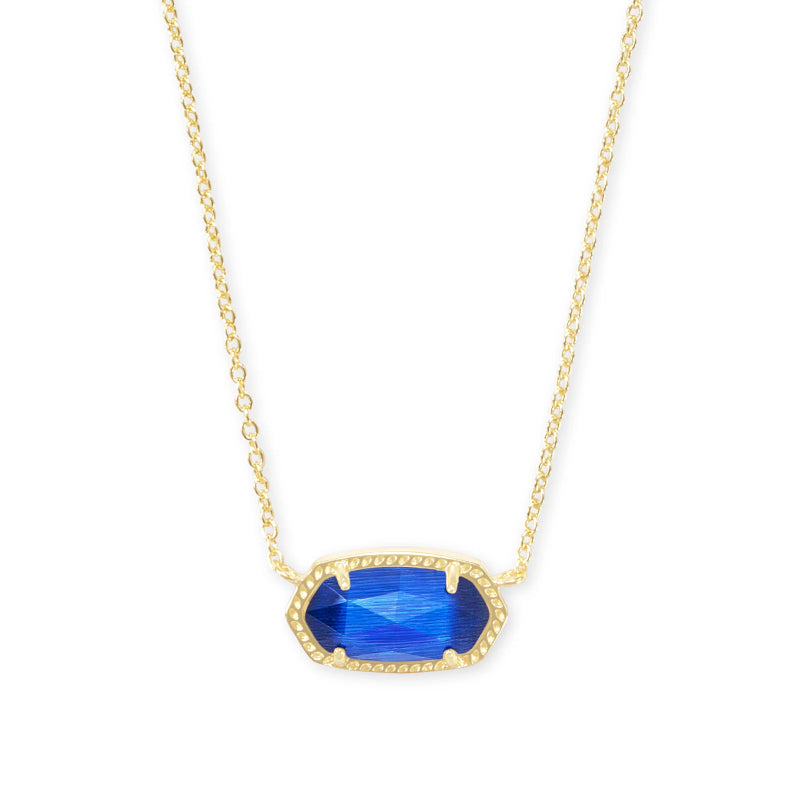 Elegant Gold-Plated Crystal Pendant Necklace