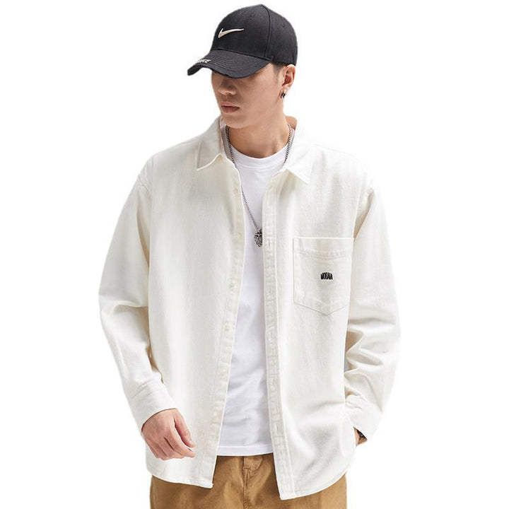 Fashion Personality Men's Retro Loose Shirt