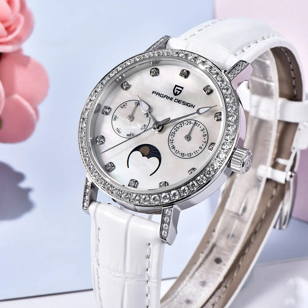 Elegant Sapphire Glass Quartz Wristwatch - Perfect Fashion & Casual Gift