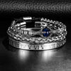 Color: Blue roman