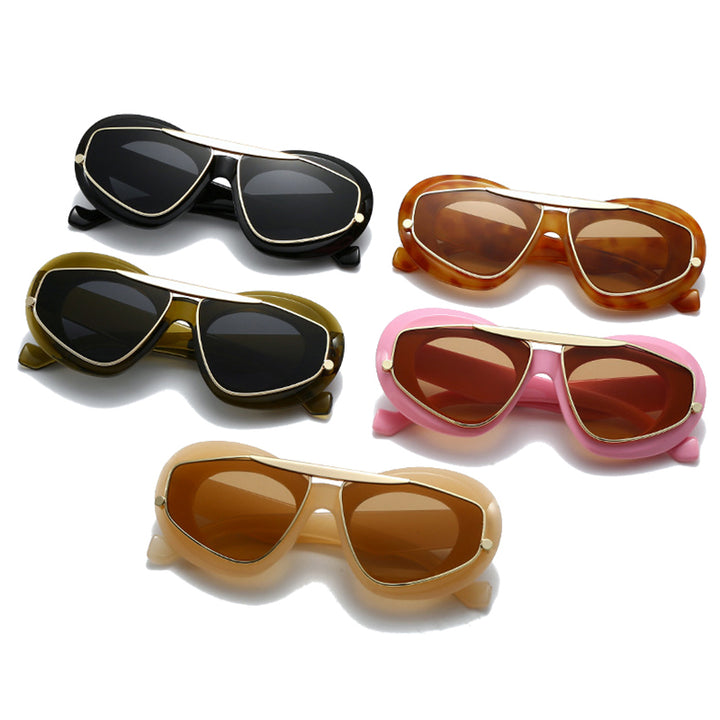 Y2K Cat Eye Oversized Women Fashion Sunglasses