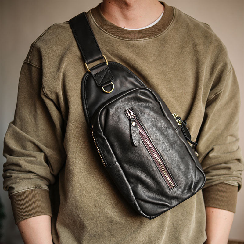 Men's One-shoulder Messenger Bag Is Versatile