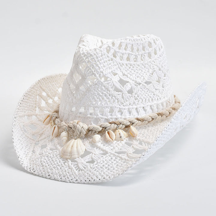 Summer Hand Woven Straw Hat for Women