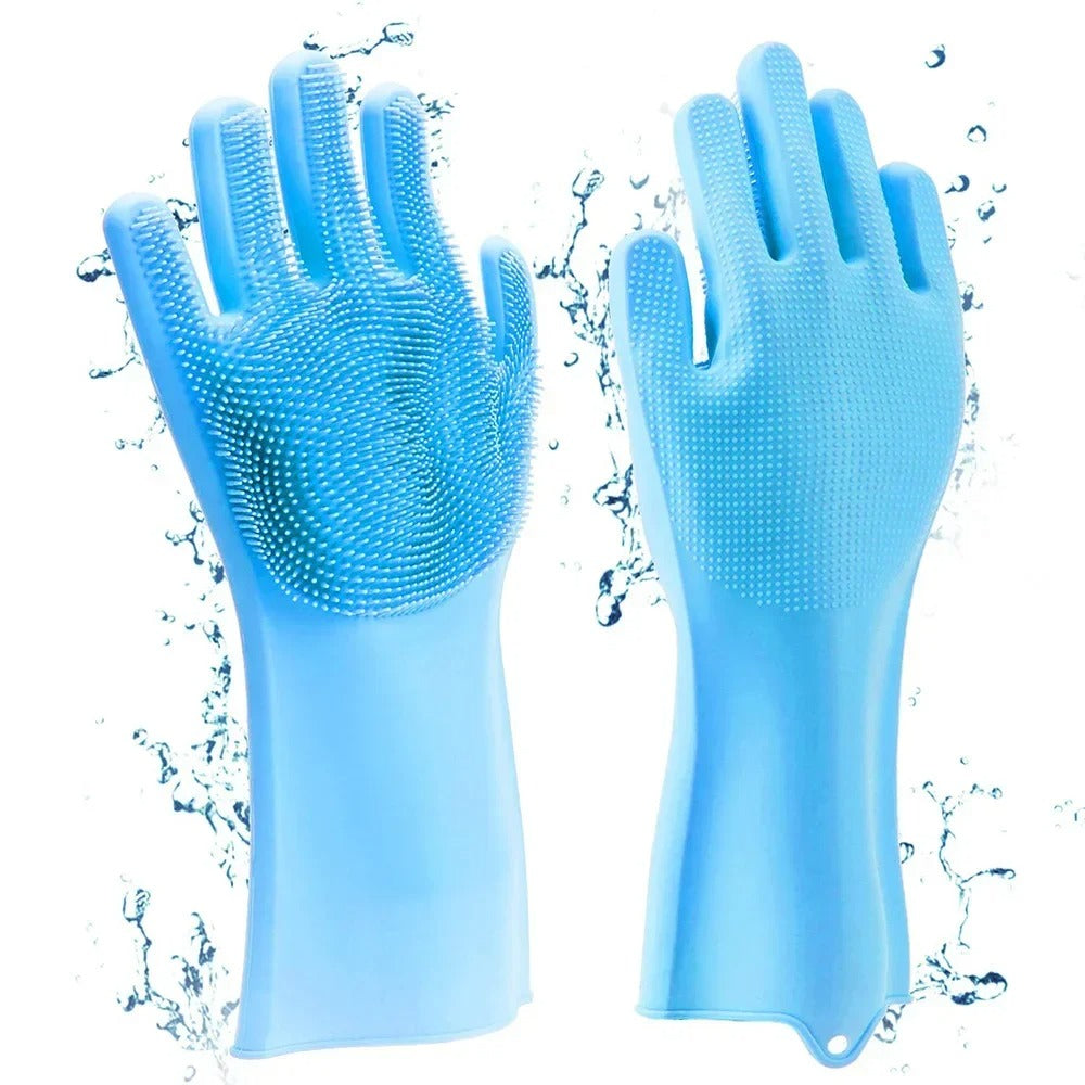 Pet Grooming Silicone Gloves