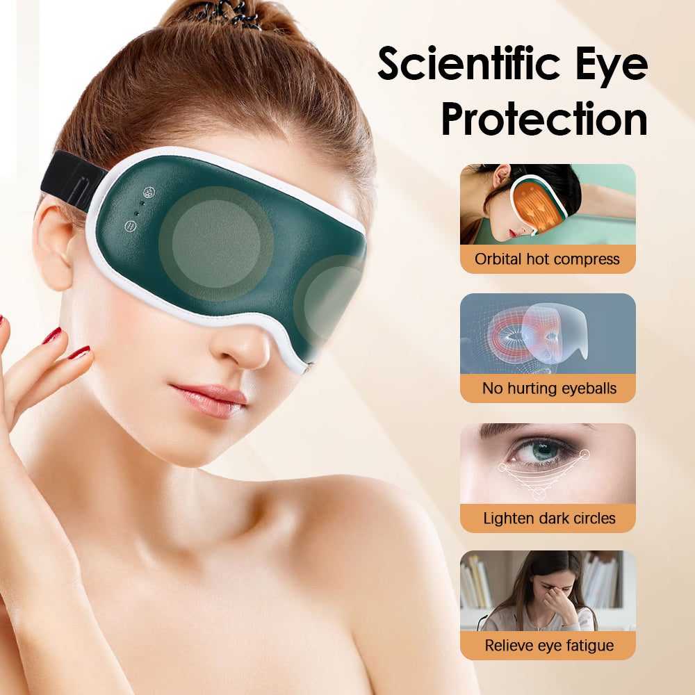 Wireless Graphene Heating Eye Mask with 3D Massage