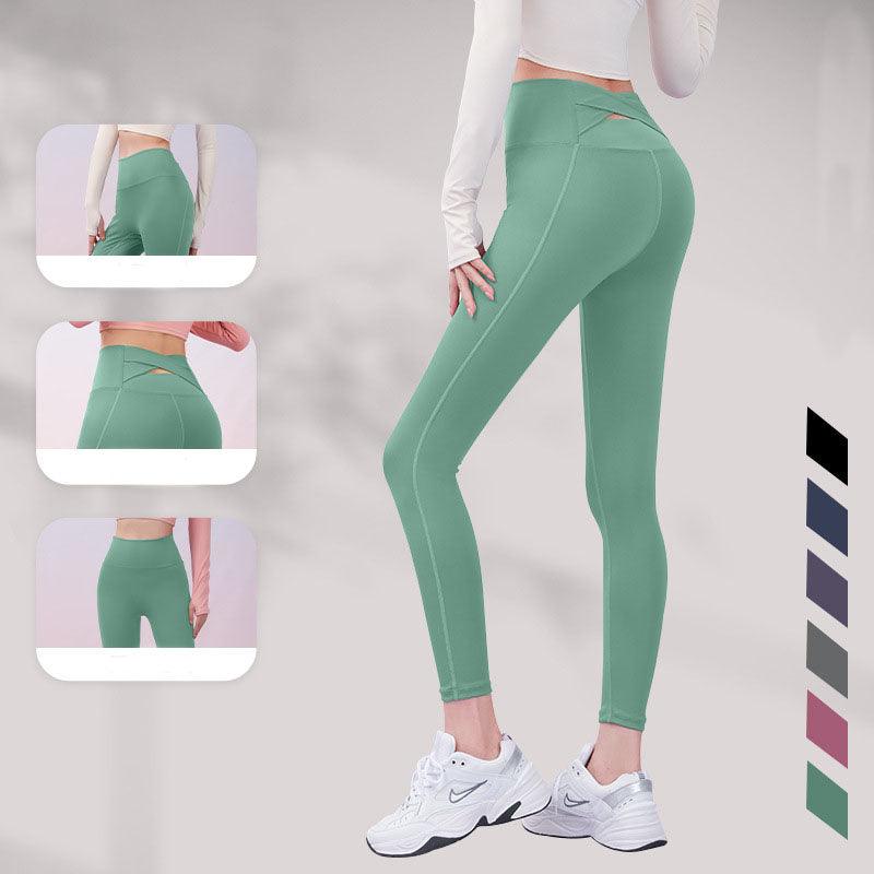 Fitness Yoga Pants Tummy Control Leggings For Women - Trendha