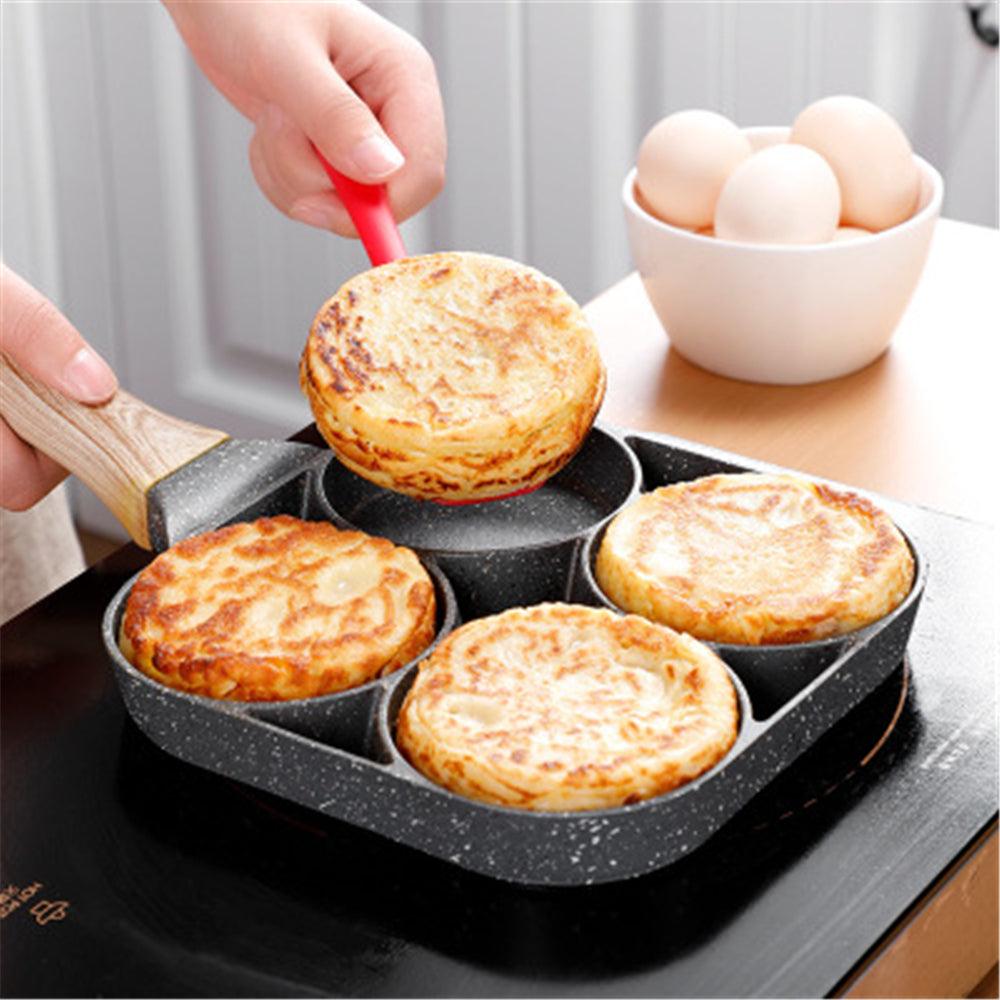 Four Hole Omelette Pan, Non-stick Pan - Trendha