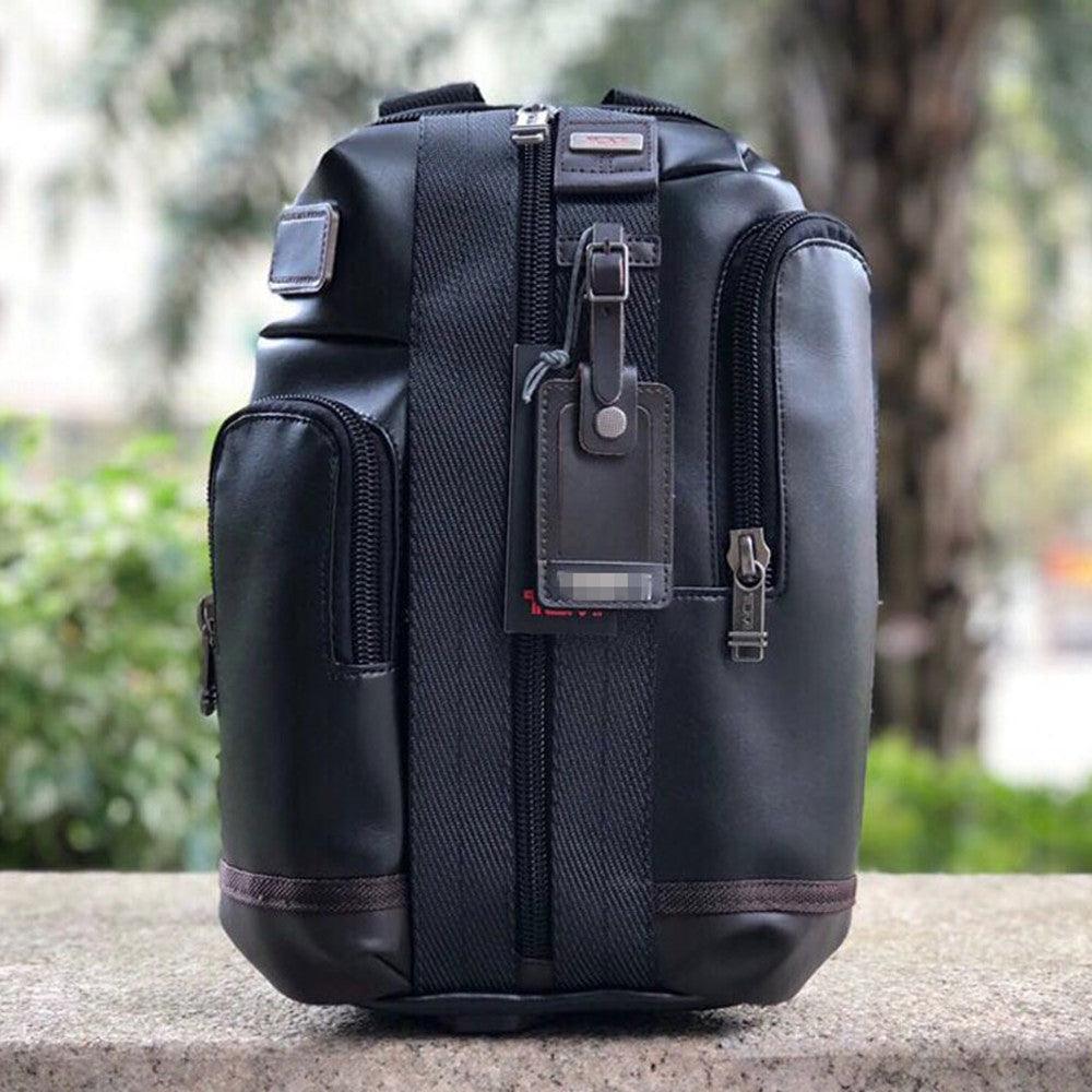 Genuine Top Layer Cowhide Men's Business Backpack - Trendha