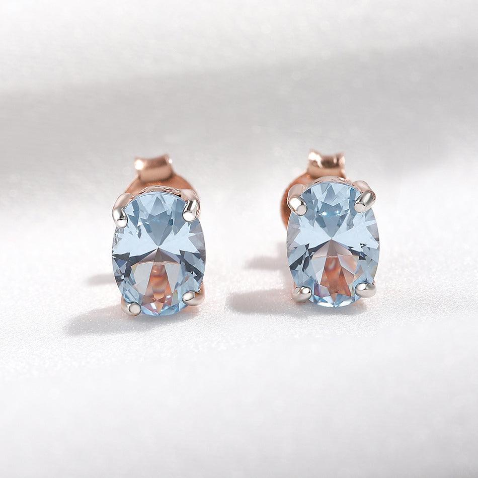 Geometrically Simple Sterling Silver Earrings - Trendha