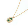 Color: Malachite Korean necklace