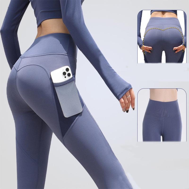 High-Waist Leggings with Side Pockets
