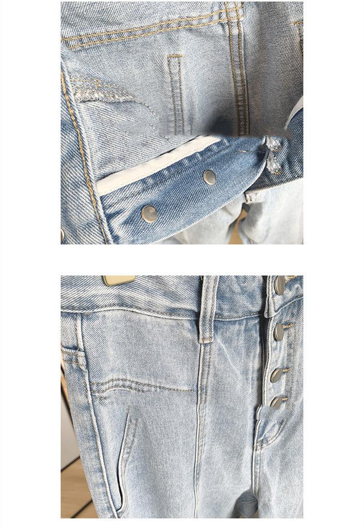 High Waist Loose Wide Leg Jeans - Trendha