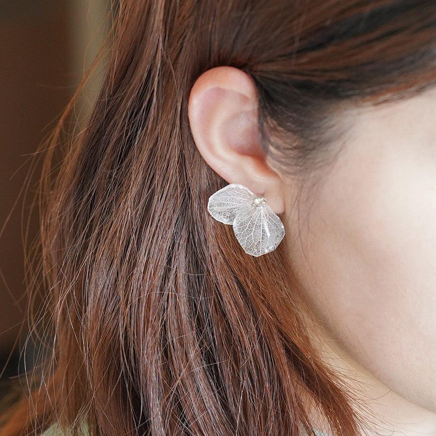 Hydrangea Immortal Flower Fairy Air Ear Decoration Mosquito Coil Ear Clip - Trendha