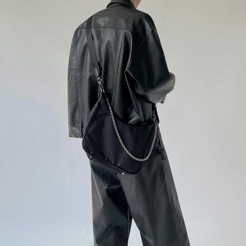 Japanese Men's Crossbody Leisure Korean Version Large Capacity Shoulder Bag - Trendha