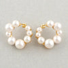Color: Shell bead earrings