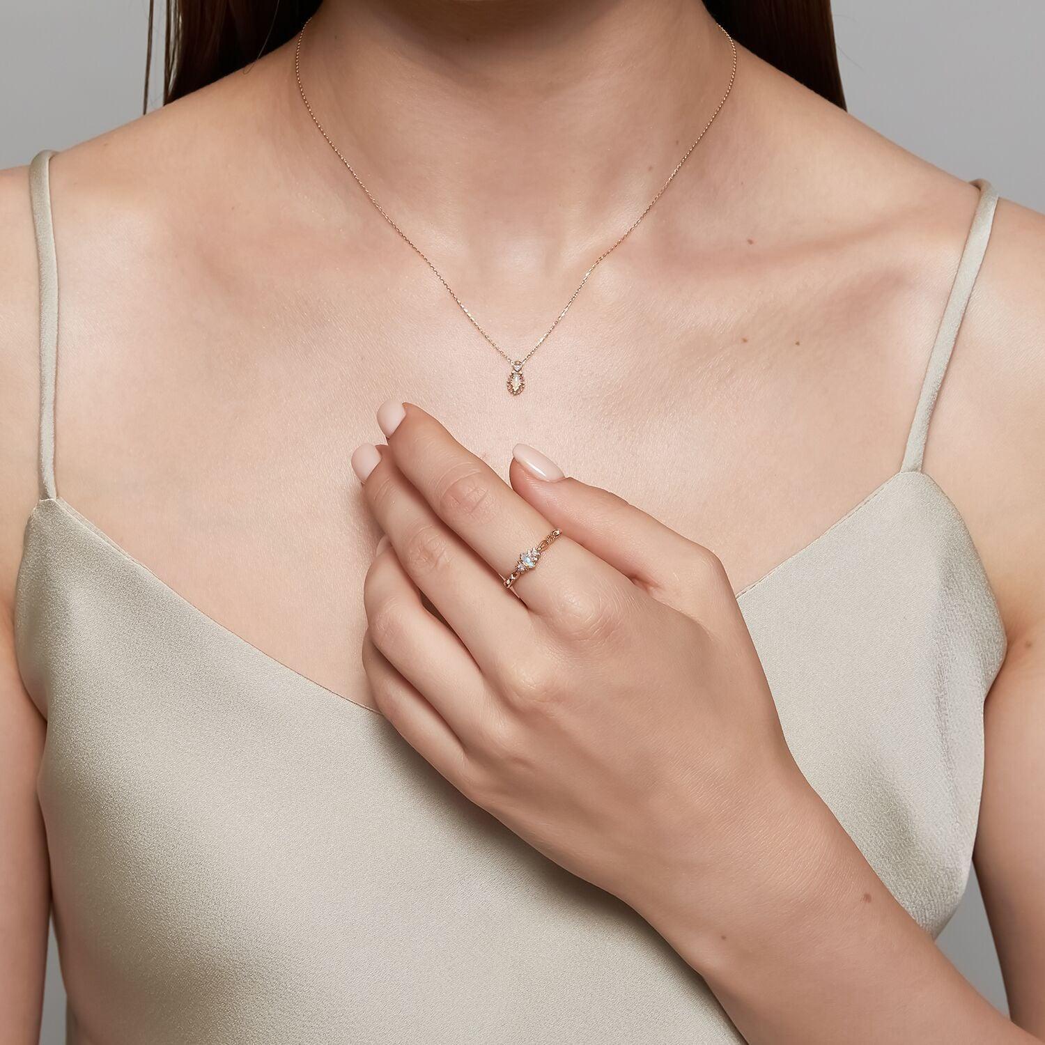 Japanese Vintage Luxury Australian Aussie Silver Plated 14K Gold Necklace - Trendha