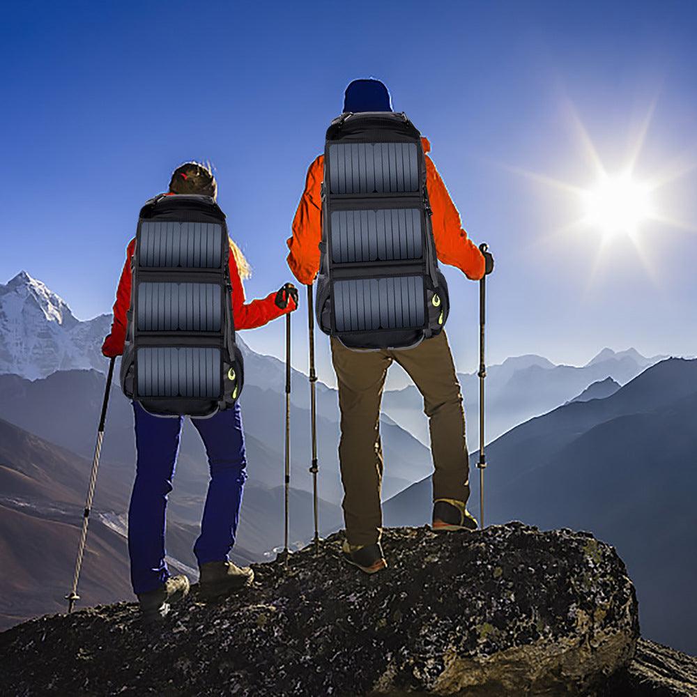 Large Capacity 68L Solar Waterproof Mountaineering Bag - Trendha