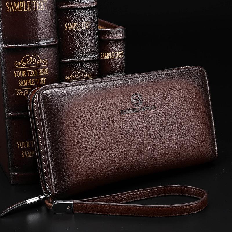 Large Capacity Men's Business Casual Long Wallet - Trendha