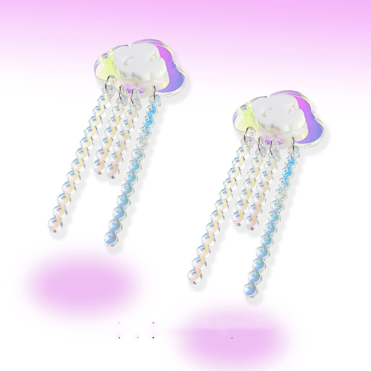 Laser Fantasy Cloud Ear Clip Girl - Trendha