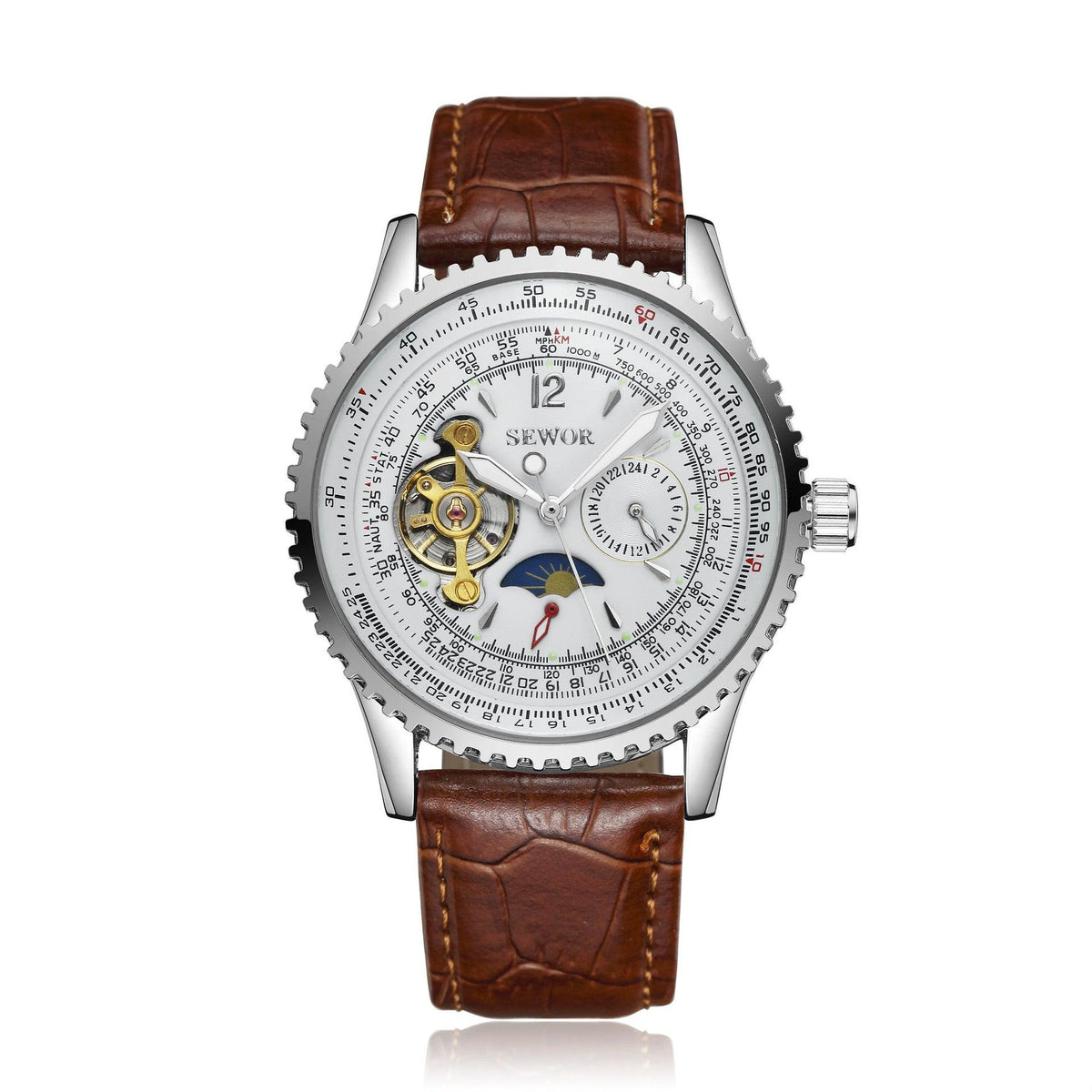 Leisure Business Men's Mechanical Watch Calendar Display - Trendha
