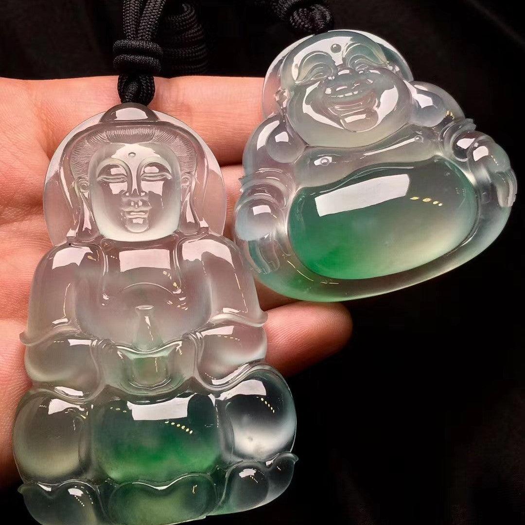 Men's And Women's Fashion High Ice Jadeite Pendant Necklace - Trendha