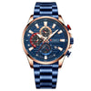style: Rose shell blue