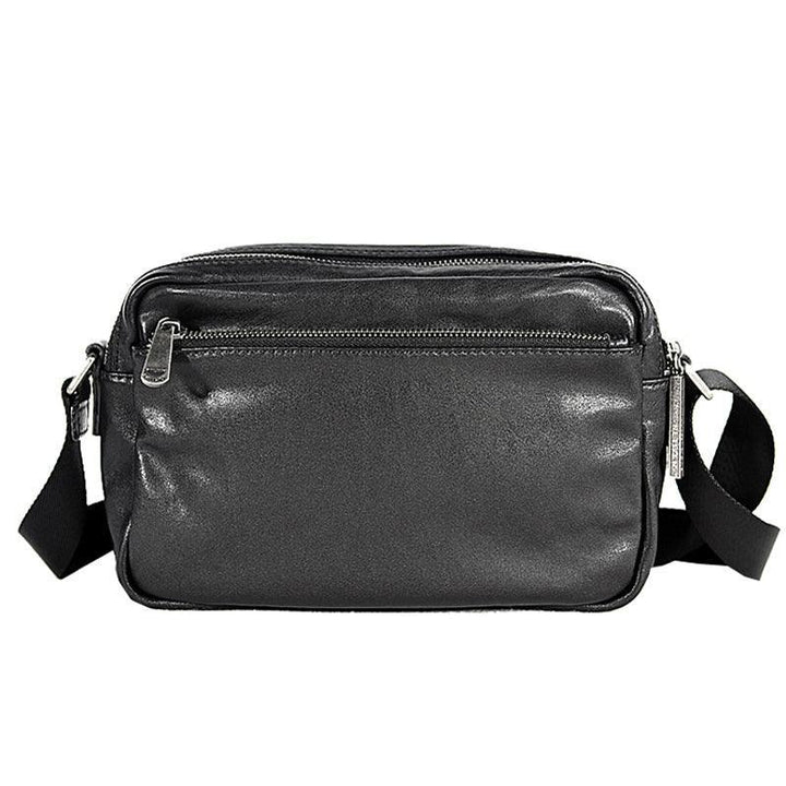 Men's Casual Leather Shoulder Bag - Trendha