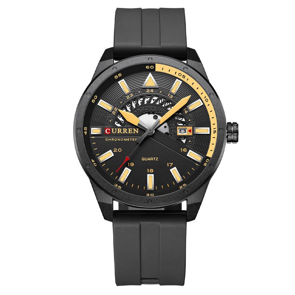Men's Fashion Casual Tape Quartz Watch - Trendha