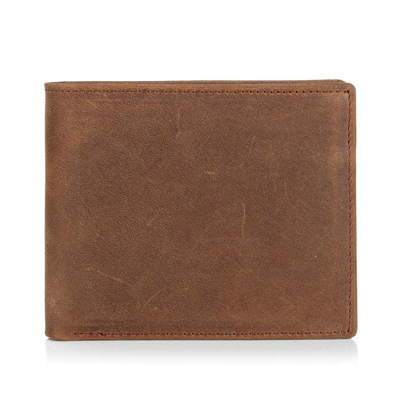 Men'S First Layer Cowhide Casual Wallet Bag - Trendha