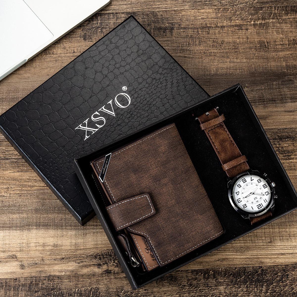 Men's Gift Set Wallet Set Cool Creative Combination Set - Trendha