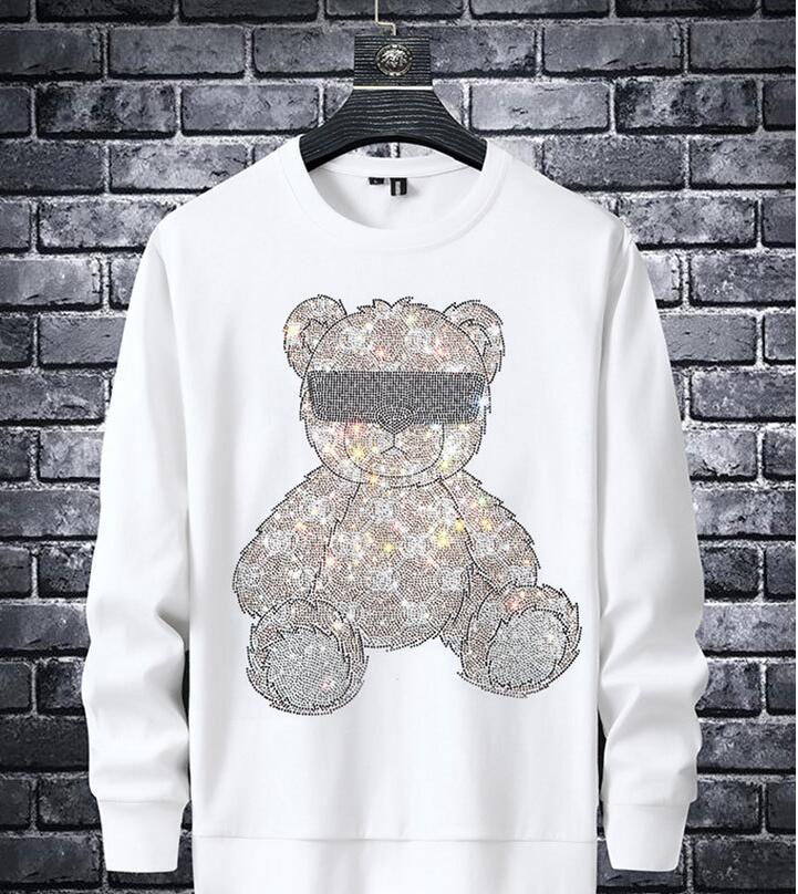 Men's Ironing Round Neck Long Sleeve T-shirt - Trendha