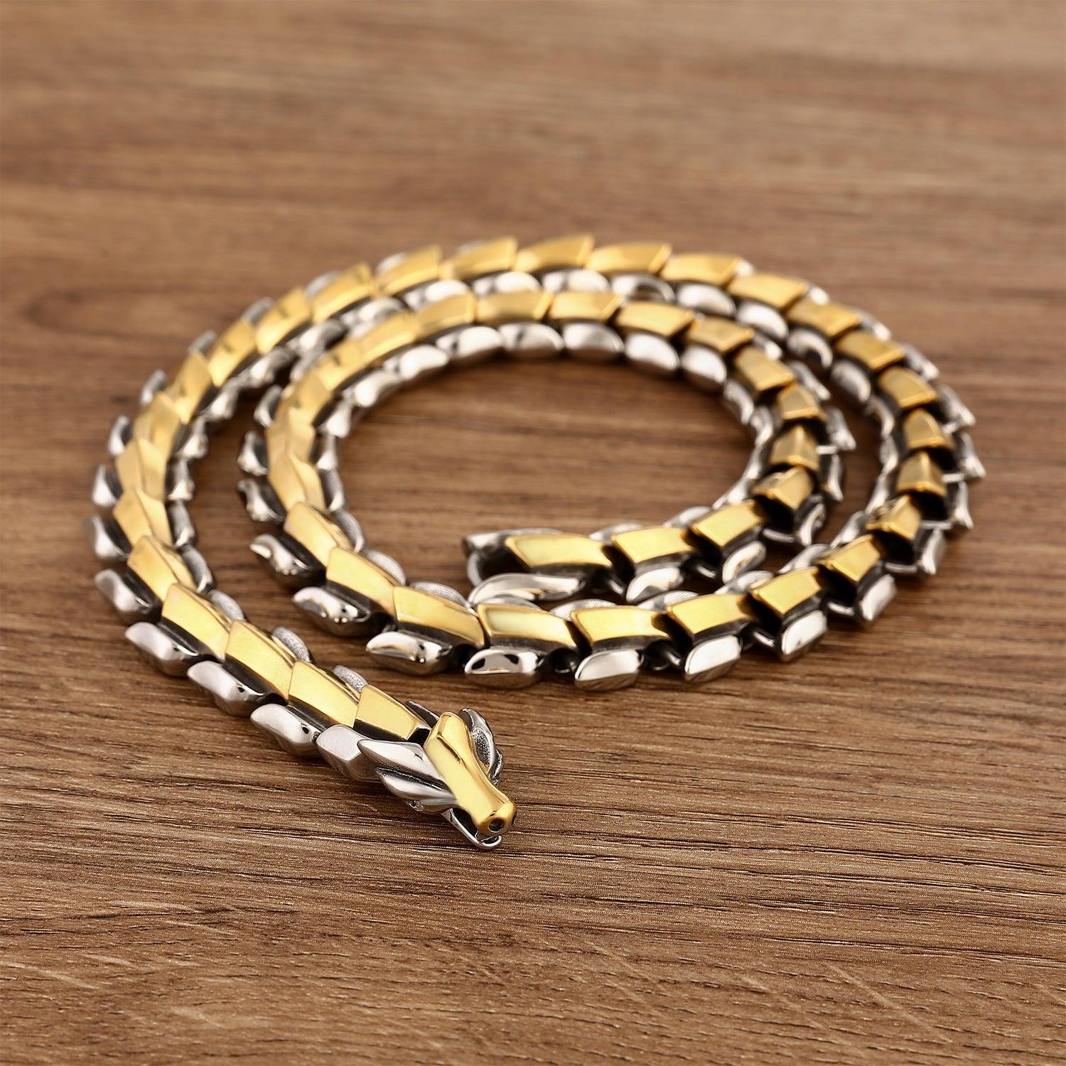 Men's Keel Titanium Steel Necklace - Trendha