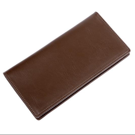 Men's Leather Multi-card Bi-fold Fashion Wallet - Trendha