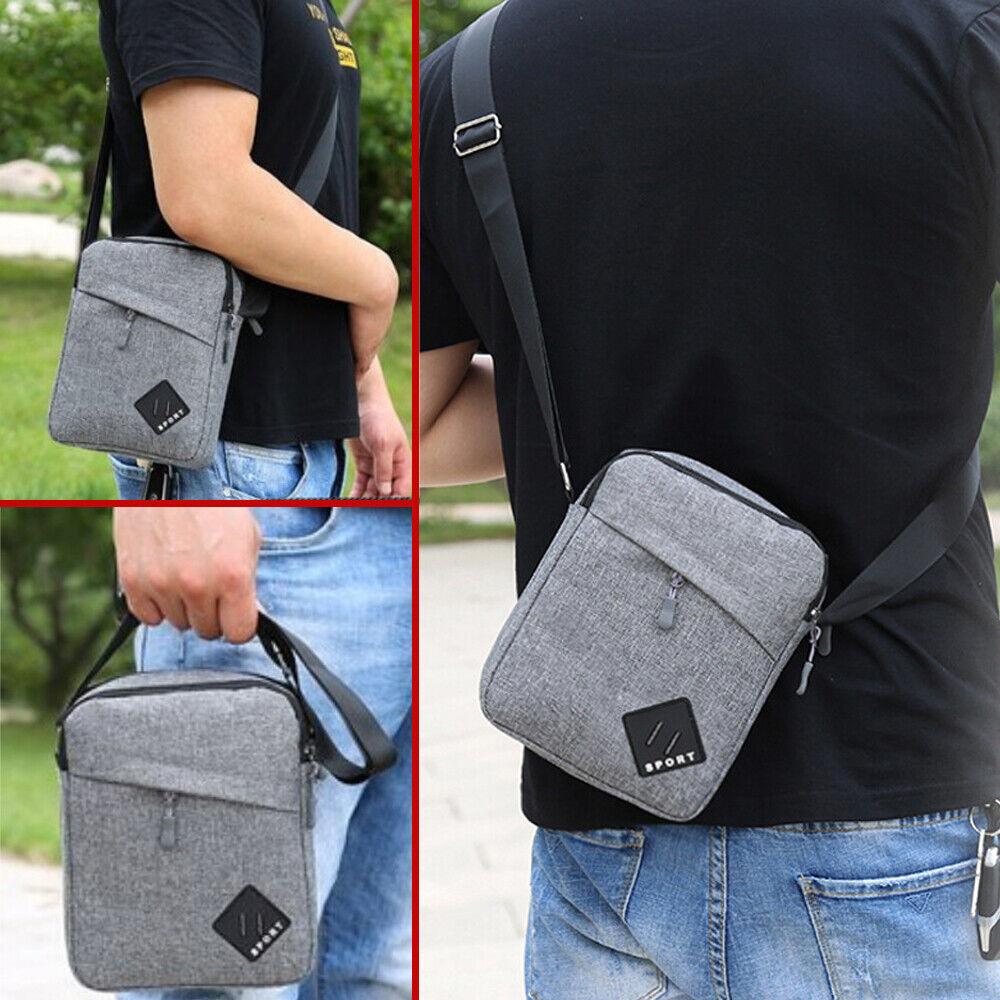 Men's Messenger Bag Crossbody Fanny Packs Purse Small Backpack Shoulder Bags USA - Trendha