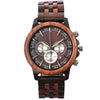 Color: Ebony among red sandalwood