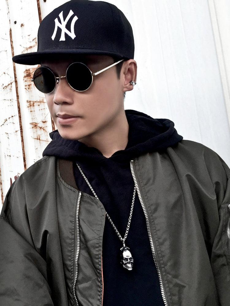 Men's Personalized Pendant With Retro Titanium Steel Sweater Chain - Trendha