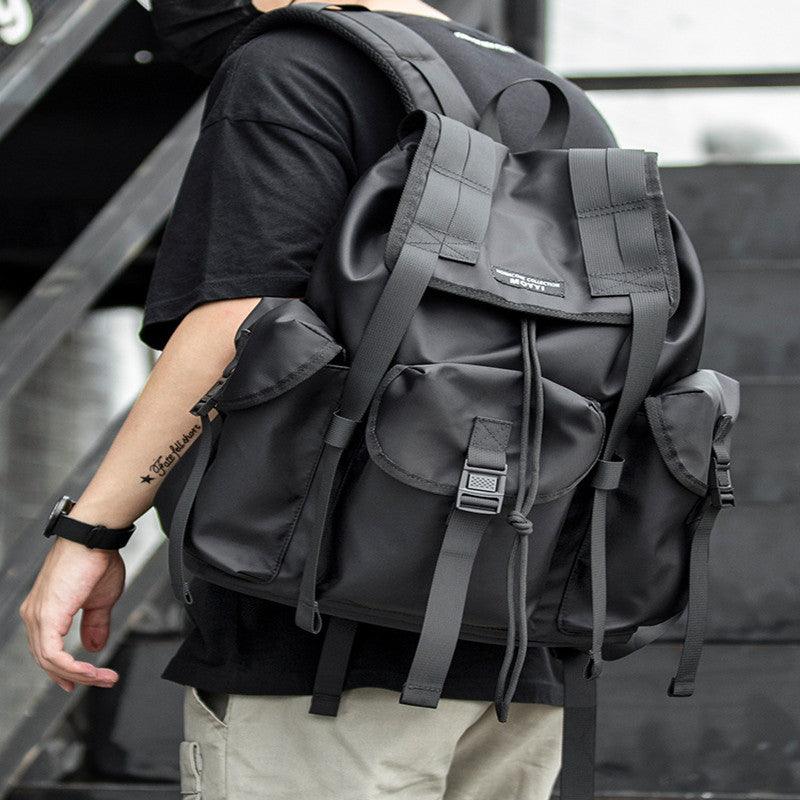 Men's Trendy Large Capacity Travel Backpack College Students - Trendha