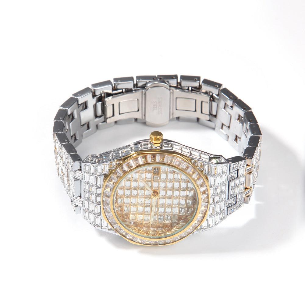 Mens Quartz Casual Round Hip Hop Sports Watch - Trendha