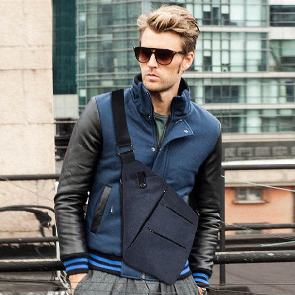 Multi-layer Damp Men's And Women's Waterproof Messenger Bag - Trendha