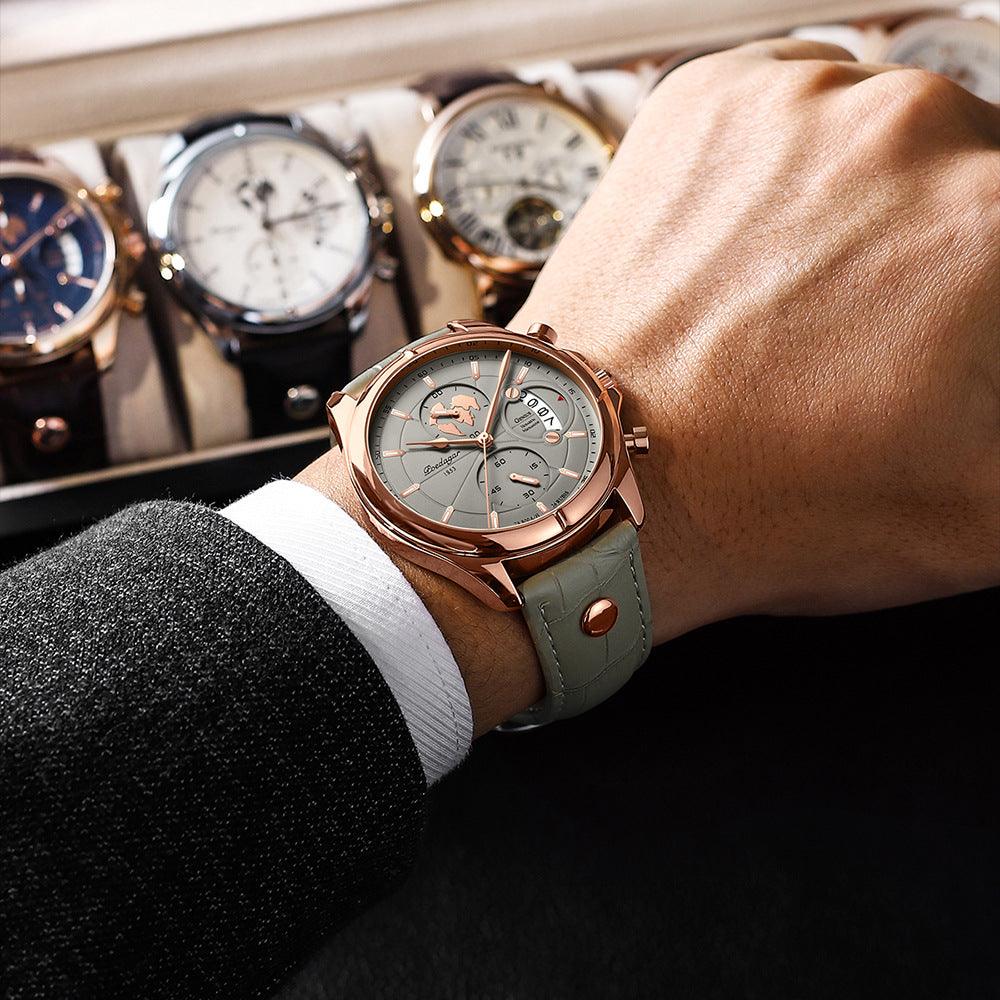 Men's Multifunctional Sports Quartz Watch