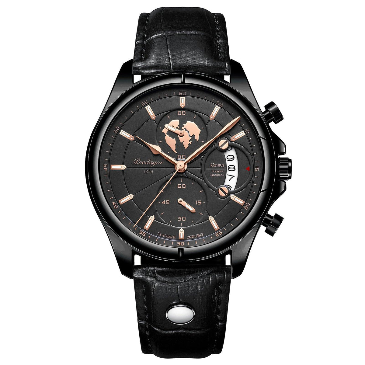 Multifunctional Waterproof Men's Sports Quartz Watch - Trendha