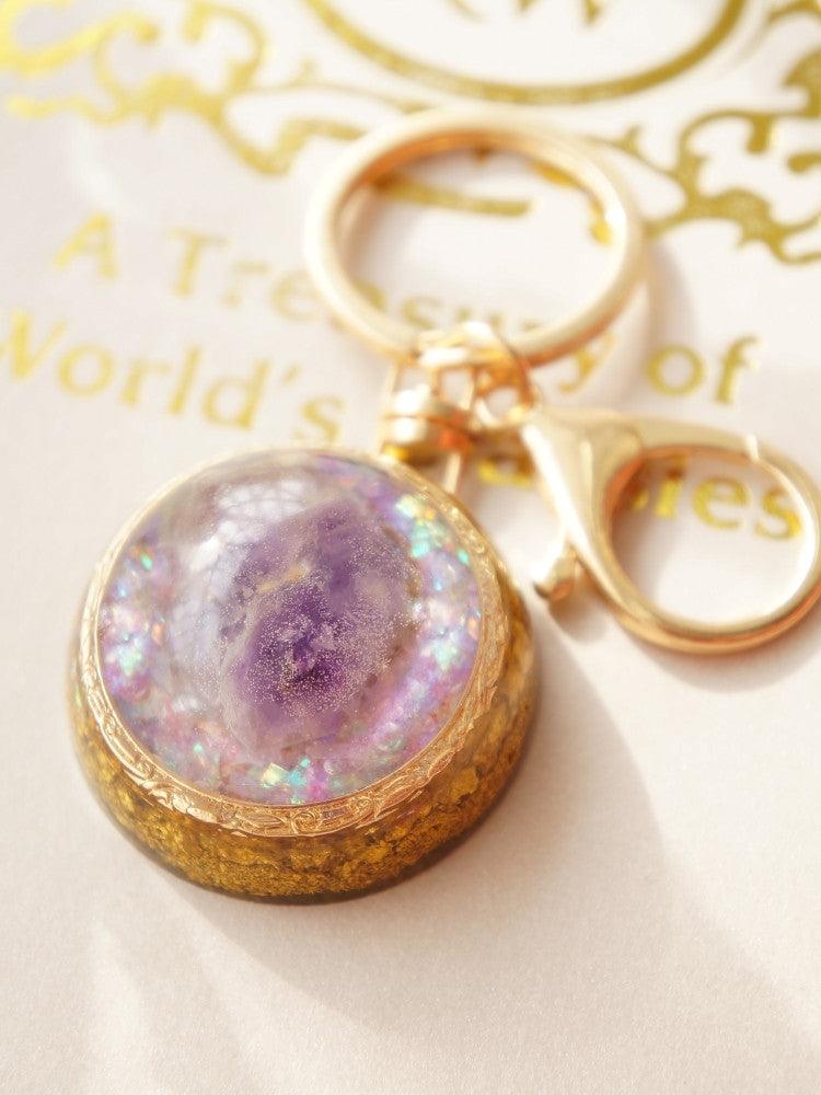 Natural Amethyst Pendant For Two Harmonious Necklace - Trendha
