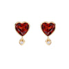 Color: Pomegranate earrings